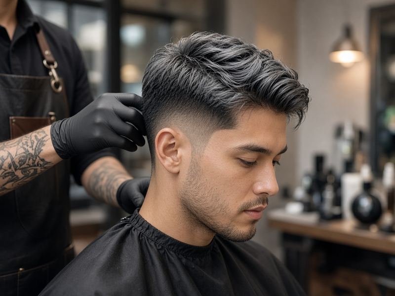 Colour rinse at Studio Anilomarra