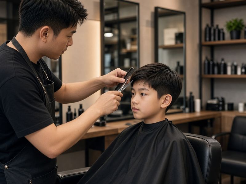Kids cut at Studio Anilomarra